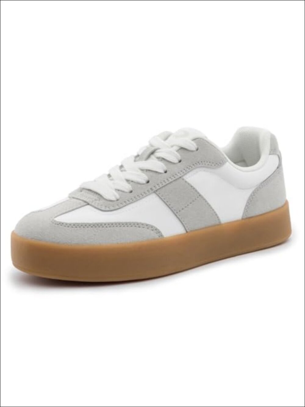 Platform Sneakers Women Comfortable Fashion Retro Casual Non-Slip Tennis